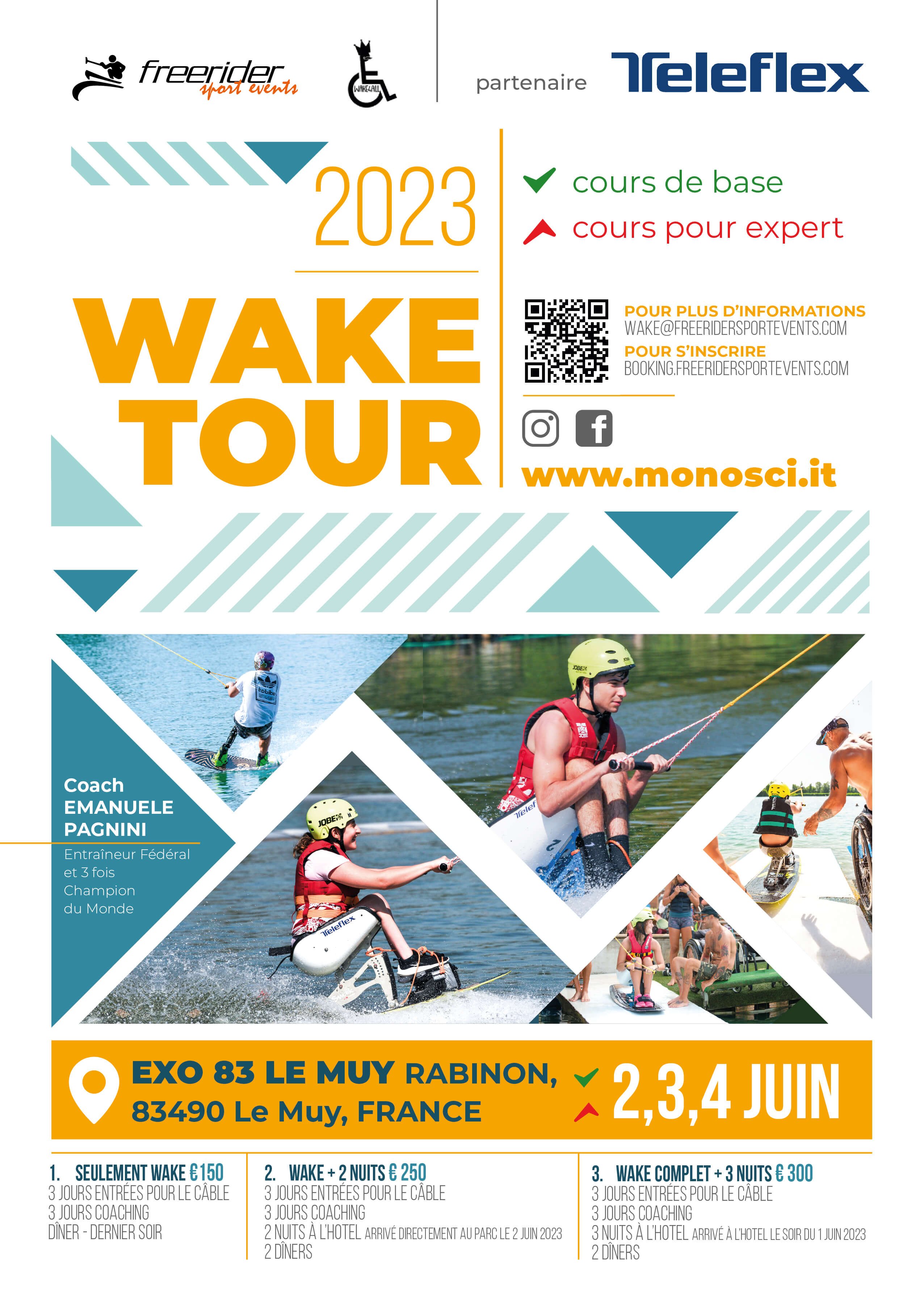Wakeboard at Le Muy, France 2023